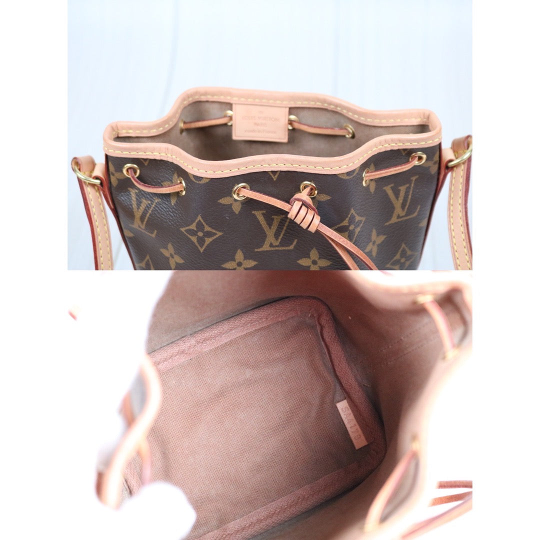 Rank A ｜ LV Monogram  Nano Noe  Shoulder Bag ｜S24042201