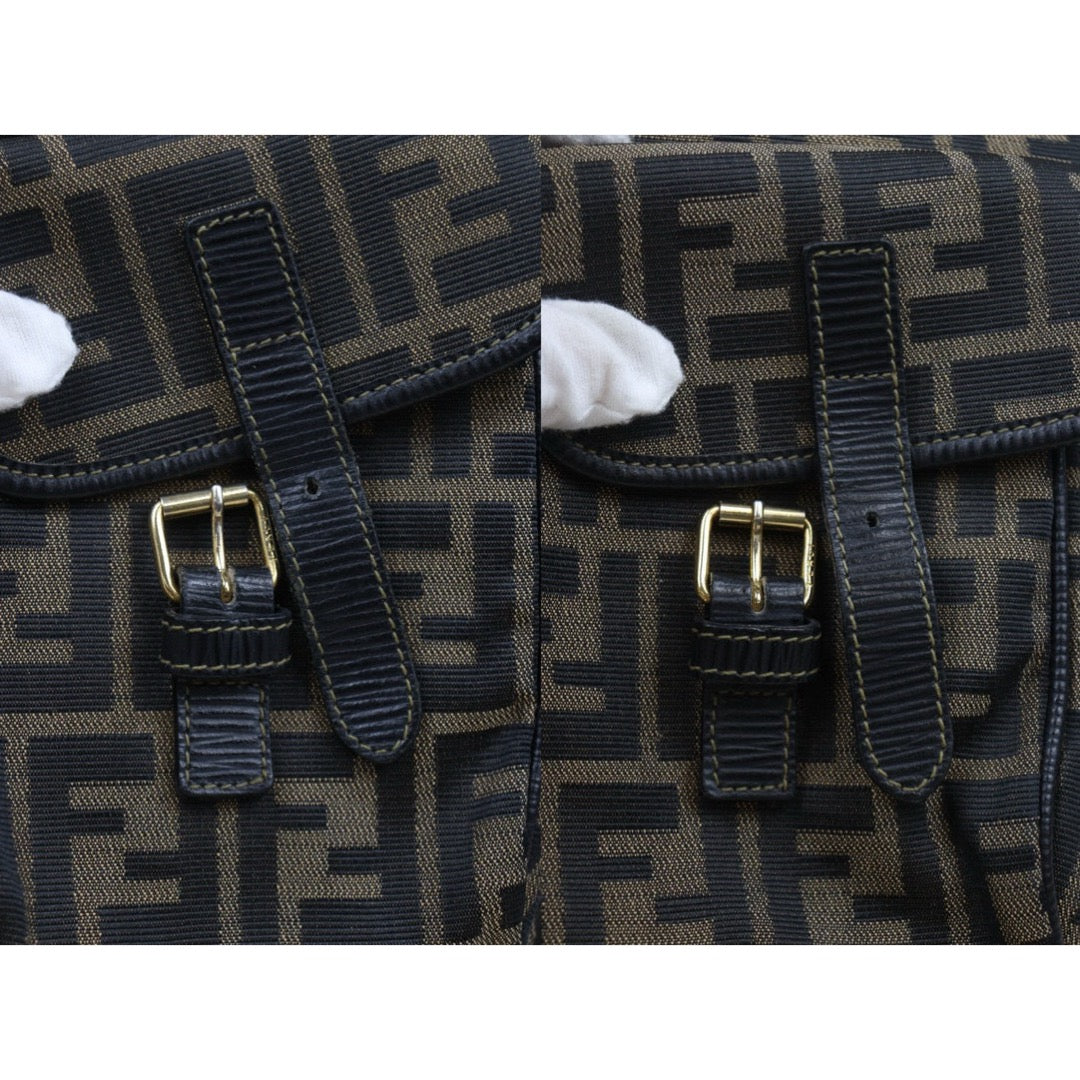 Very Good ( Rank A) ｜ FENDI Zucca Backpack ｜24102215