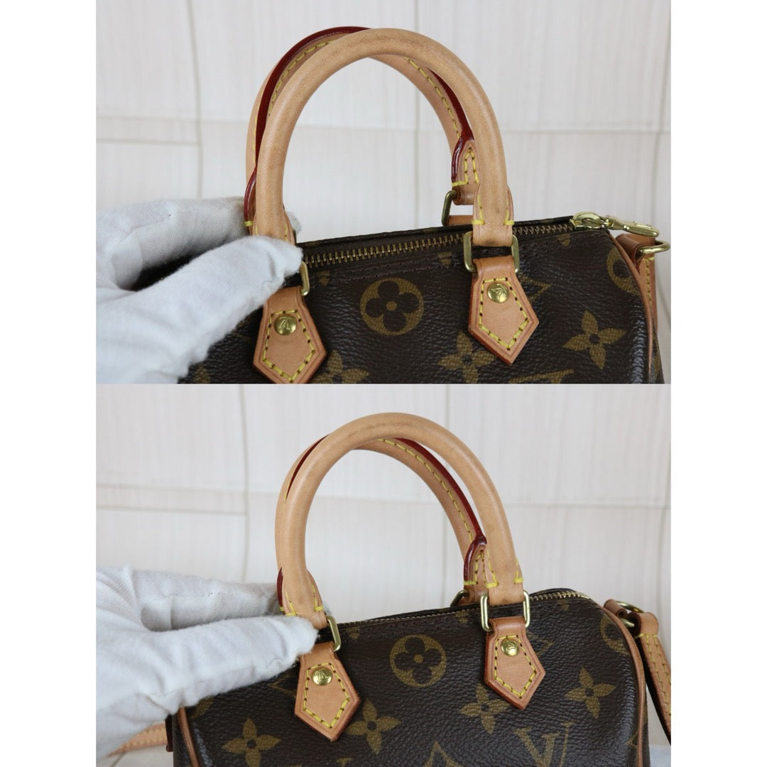 Good ( Rank AB)｜LV Monogram Nano Speedy  Shoulder Bag｜X25101803