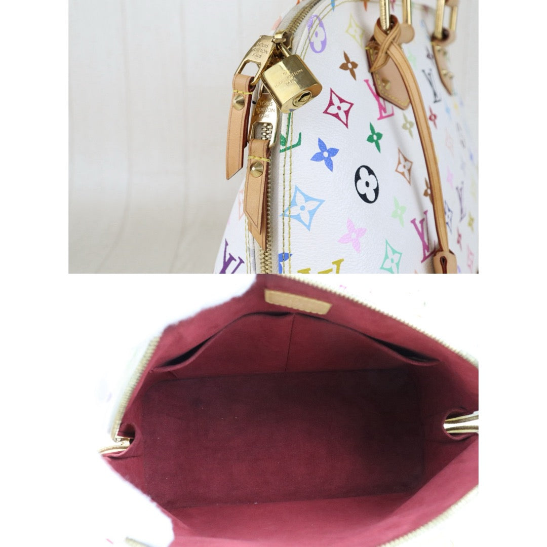 Include Entrupy Certificate of Authenticity｜Very Good ( Rank A)｜  Louis Vuitton Takashi Murakam Multi Monogram Alma Hand Bag ｜S26041802