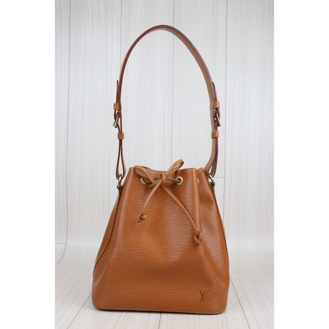 Rank AB｜ LV Epi Shoulder Bag Brown｜23112916