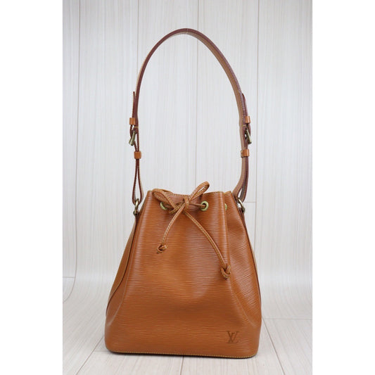 Rank AB｜ LV Epi Shoulder Bag Brown｜23112916