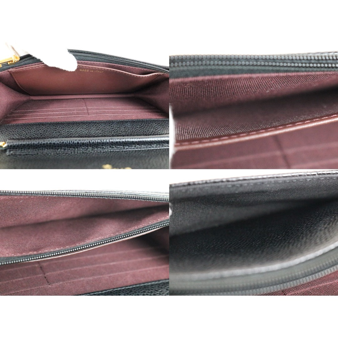 Very Good ( Rank A) ｜Full Set CHANEL Matrasse Chain Caviar Skin WOC19 Shoulder Bag Black Made In 2019～2020Year ｜S25090405