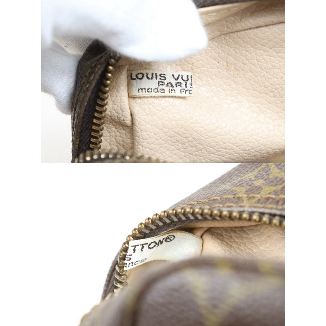 Include Entrupy Certificate of Authenticity｜Good ( Rank AB)｜ Louis Vuitton Truth Toilet 28 Monogram Makeup Pouch｜26060402