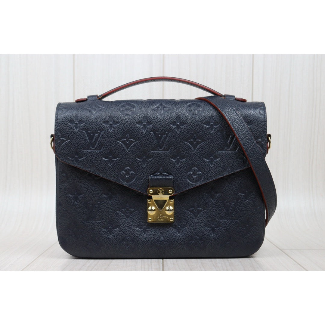 Good ( Rank AB)｜LV Monogram Pichette Metis ShoulderBag Blue｜W25021902