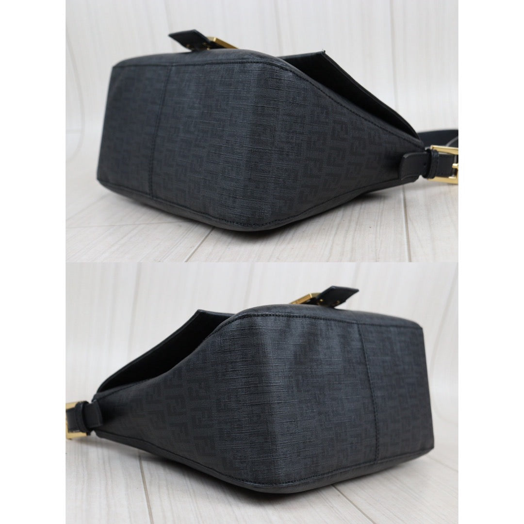 Rank A｜ FENDI Zucca Mamma Baguette Shoulder Bag ｜23121607