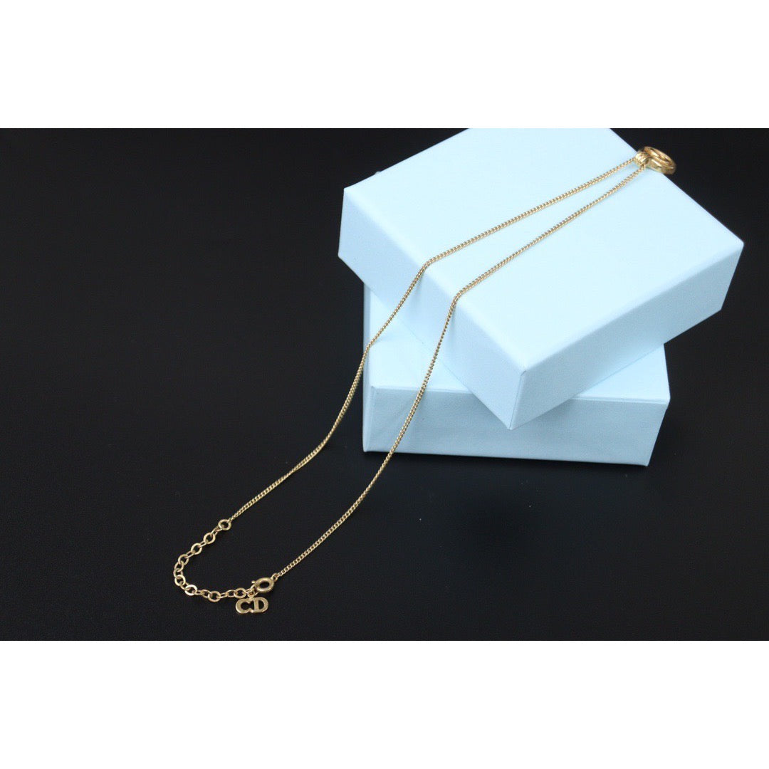 Very Good ( Rank A)｜ Dior CD Necklace Gold Plated ｜V24071118