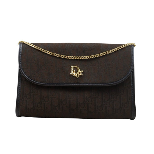 Very Good ( Rank A)｜ Dior Vintage Chain Shoulder Bag Brown｜24111418