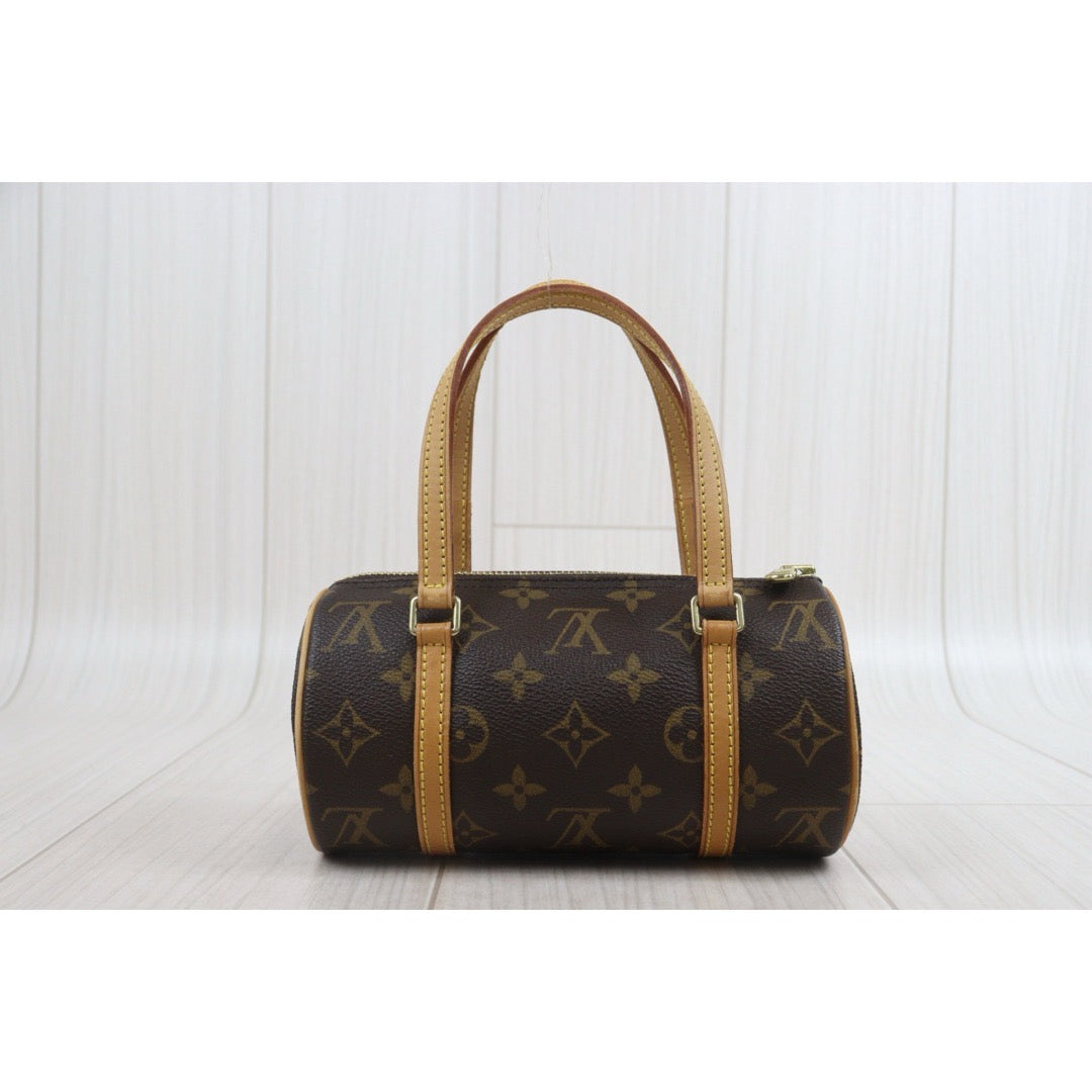 Include Entrupy Certificate of Authenticity｜Good ( Rank AB)｜ Louis Vuitton Monogram Mini Papillon 19 Handbag Shoulder Bag｜26072105