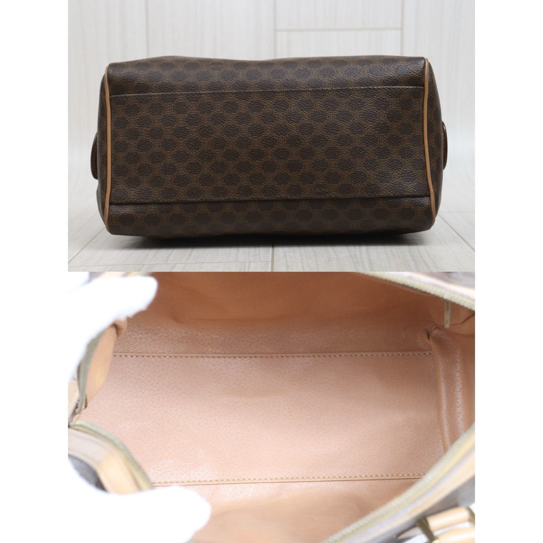 Include Entrupy Certificate of Authenticity｜Good ( Rank AB) ｜CELINE Macadam Boston Handbag Shoulder Bag  ｜26070903