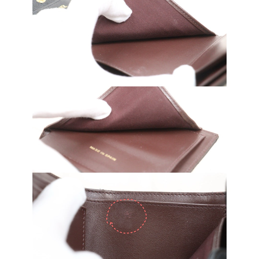 Good ( Rank AB)｜CHANEL Caviar Skin Calf Leather  Black Wallet Made In 2018-2019Year｜V25112103