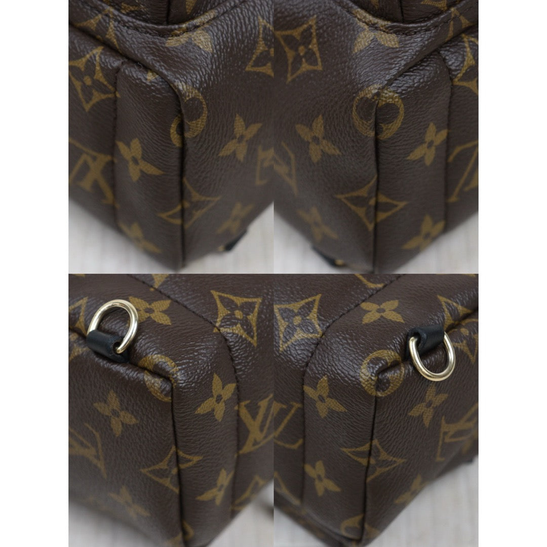Very Good ( Rank A) ｜  LV Monogram Coated Canvas Mini Palm Springs Backpack｜25082207