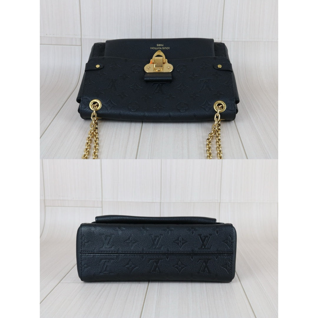 Very Good ( Rank A) ｜ LV Monogram Vavin  Leather Shoulder Bag Black IC Chips Model ｜S25060312