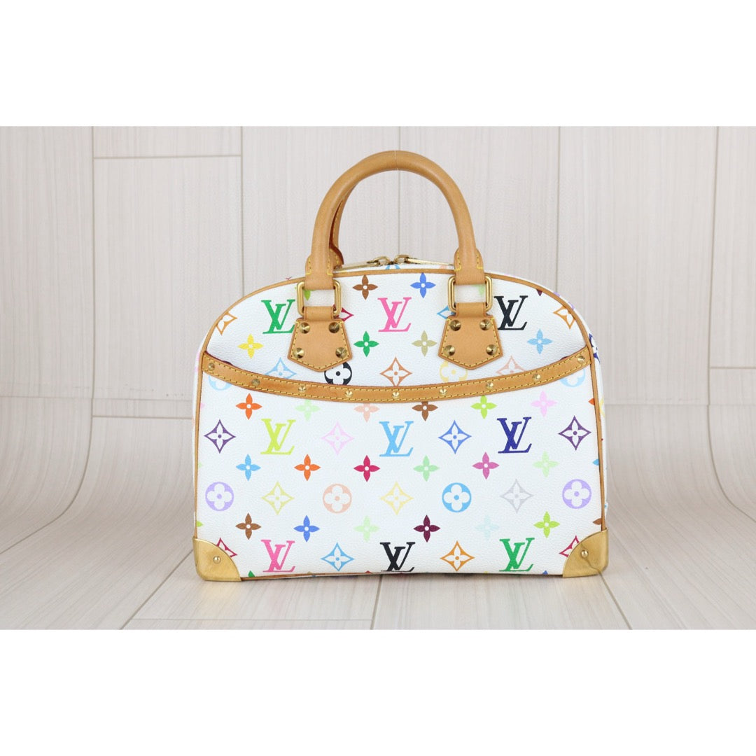 Good ( Rank AB)｜ LV Takashi Murakam Multi Monogram Trouville Hand Bag｜X24122204