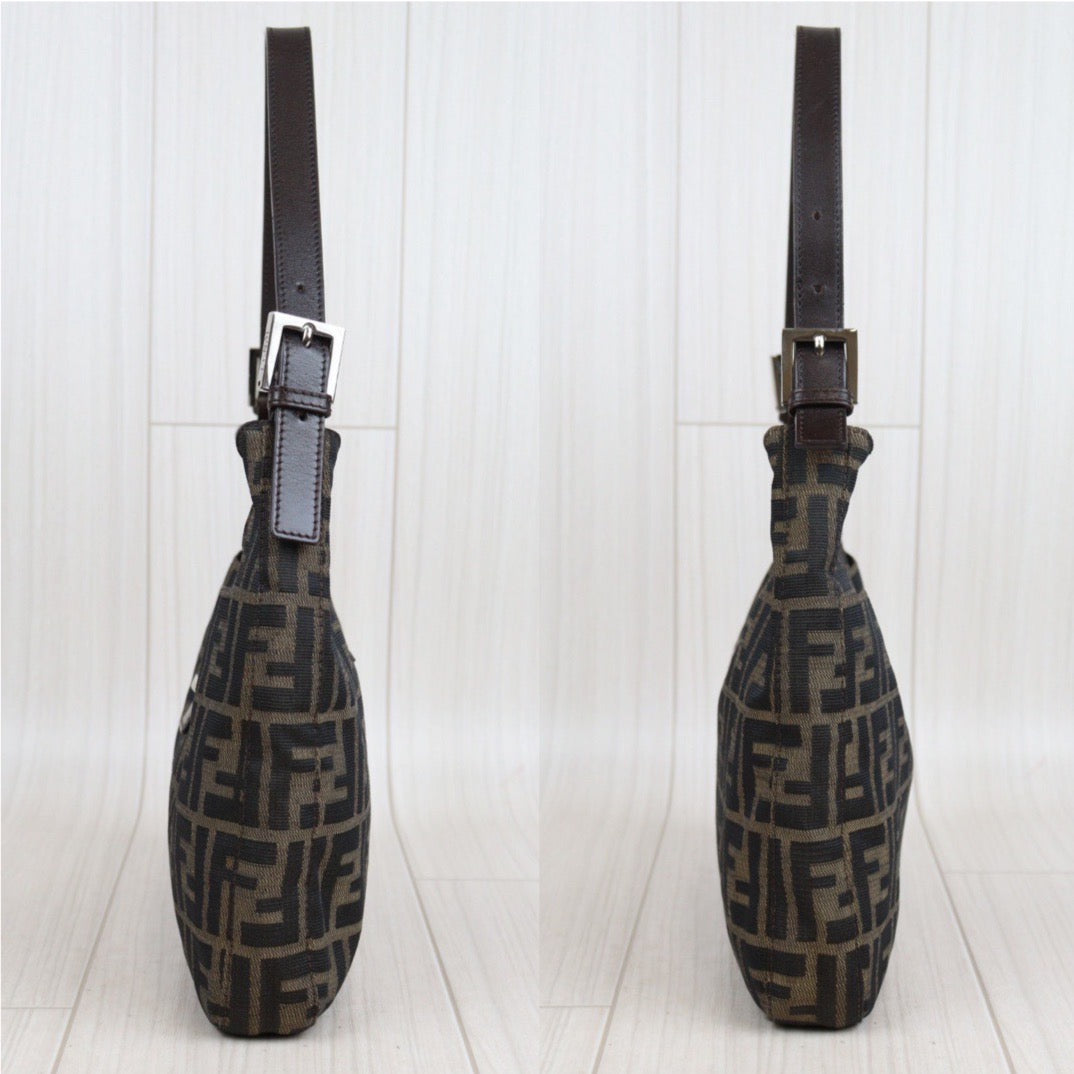 Rank AB｜ FENDI Zucca Mamma Shoulder Bag ｜23112327