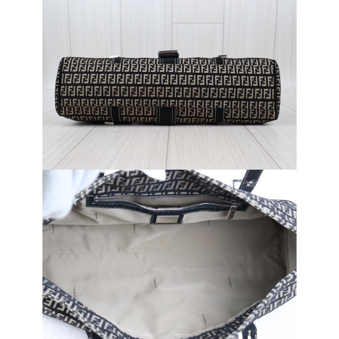 Rank AB ｜ FENDI Zucca Mamma Shoulder Bag ｜Q24022223