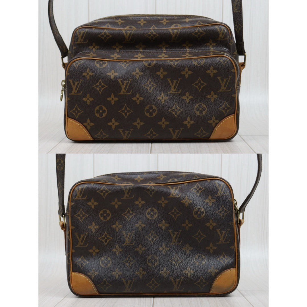 Include Entrupy Certificate of Authenticity｜Good ( Rank AB) ｜ Louis Vuitton Monogram Nile Shoulder Bag｜26011407
