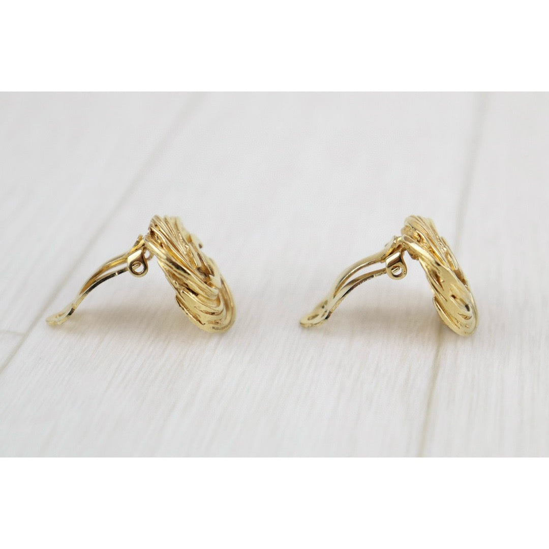 Good ( Rank AB)｜CHANEL Coco Mark Gold 24 Plated Earrings ｜H24101902