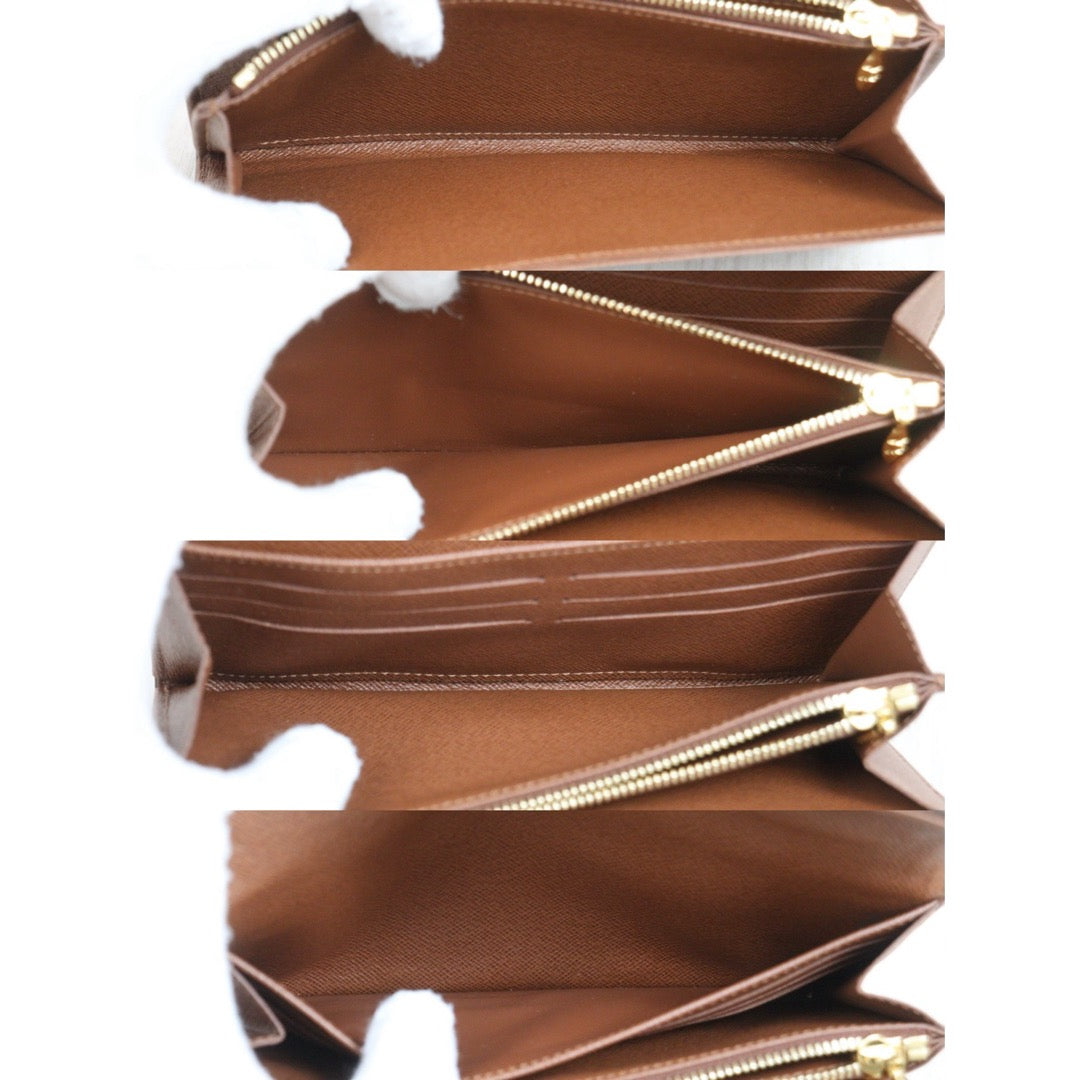 Include Entrupy Certificate of Authenticity｜Very Good ( Rank A)｜Louis Vuitton Monogram Portefeuille Long Style Wallet ｜26040208