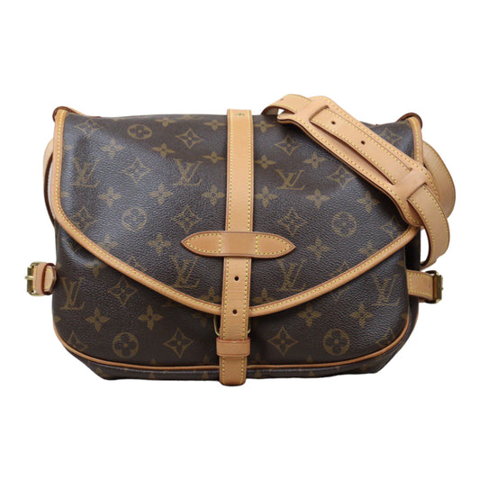 Rank A ｜ LV Monogram Saumur 30 Shoulder Bag｜24062502