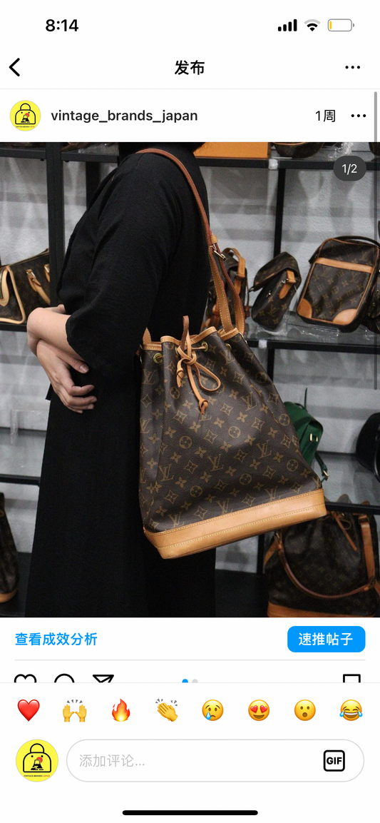 Rank AB ｜ LV Monogram Noe Shoulder Bag｜23112103