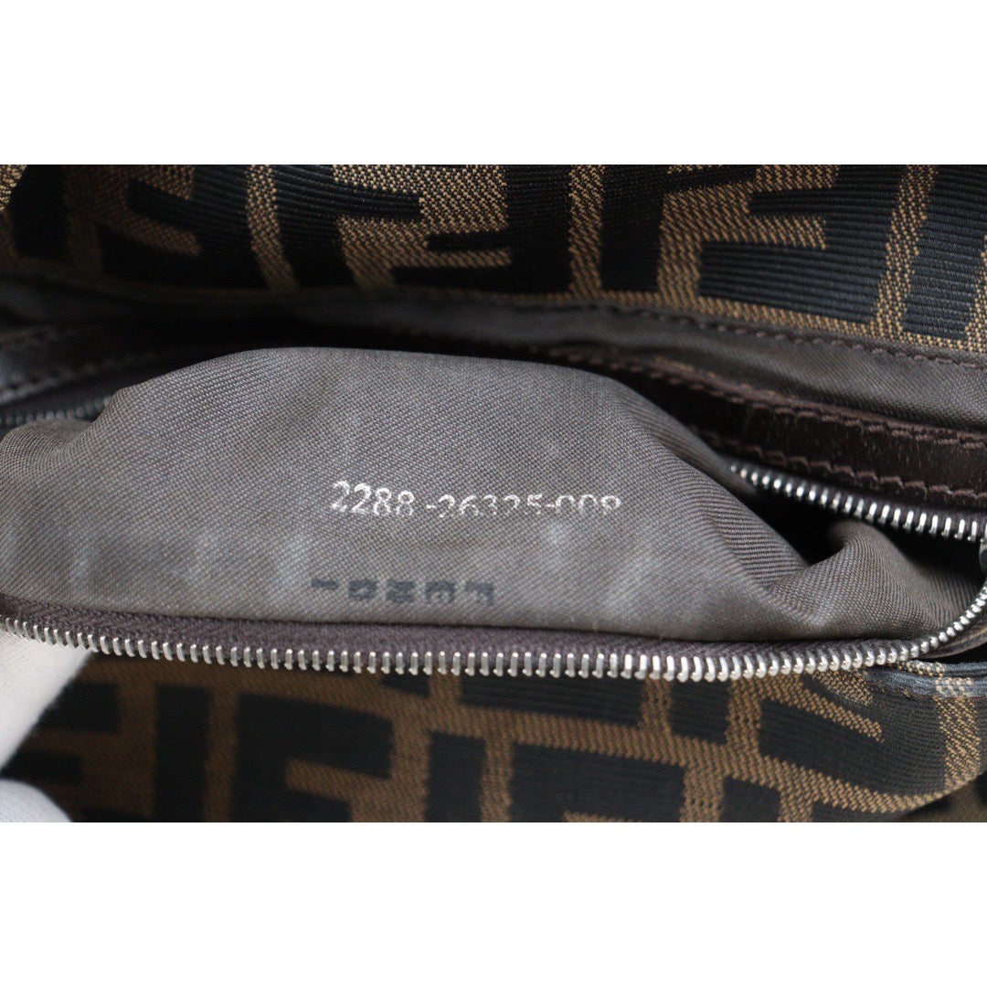 Rank AB｜ FENDI Zucca Mamma Baguette Shoulder Bag ｜23101409