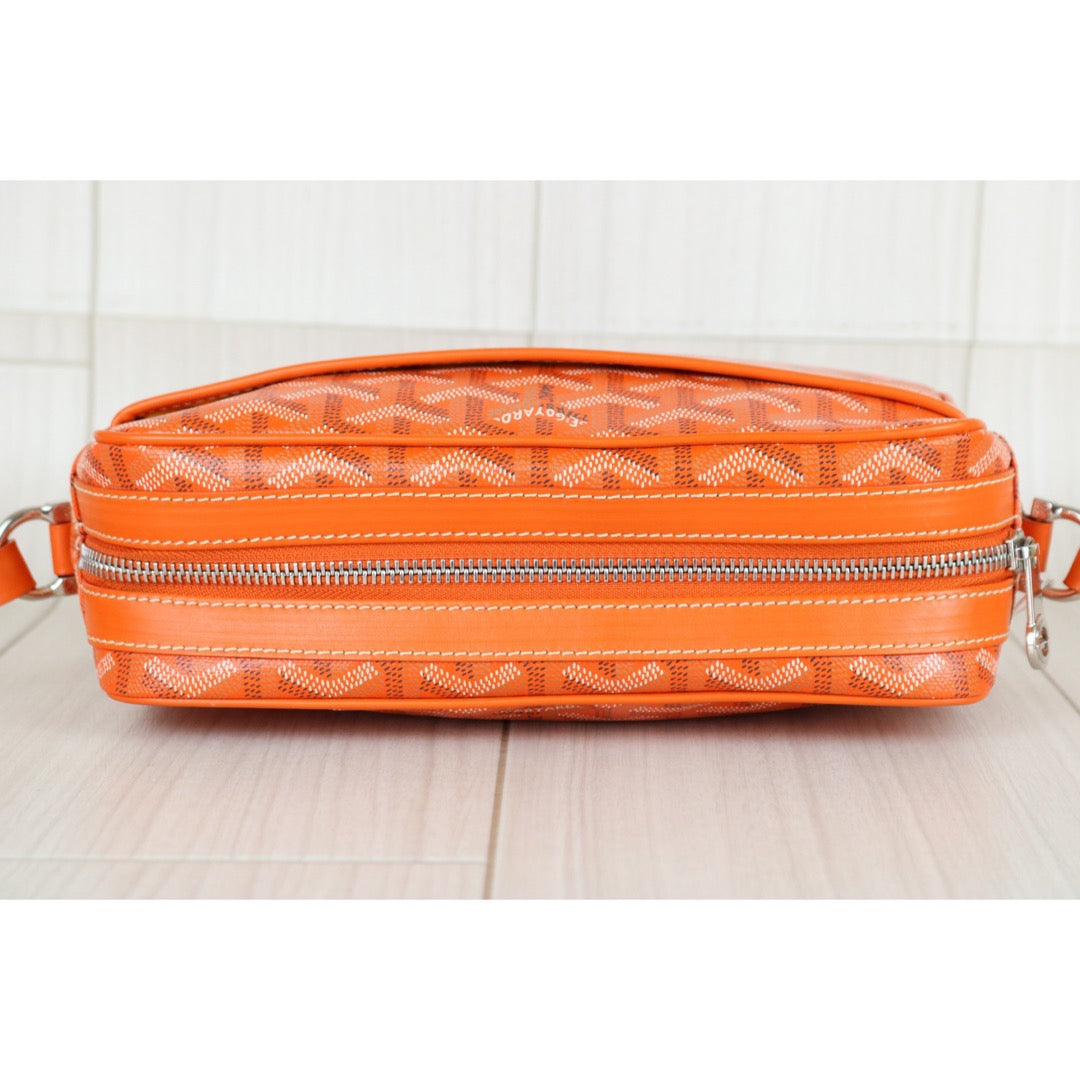 Very Good ( Rank A) ｜ Goyard Cap Vert Shoulder Bag Orange｜X25120602