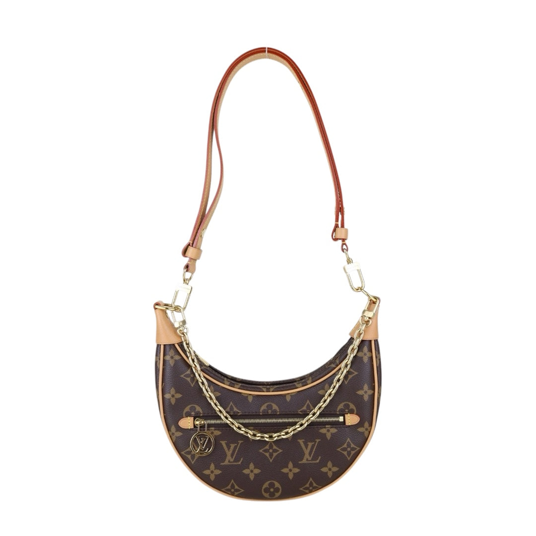 Excellent（Rank SA）｜LV Monogram loopping Pochette Croissant Shoulder Bag｜S25010801