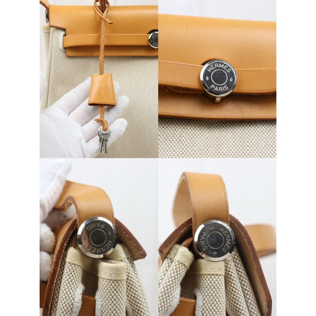 Good ( Rank AB)｜ HERMES Herbag PM □G Shoulder Bag  Made In 2003 Year｜24110102