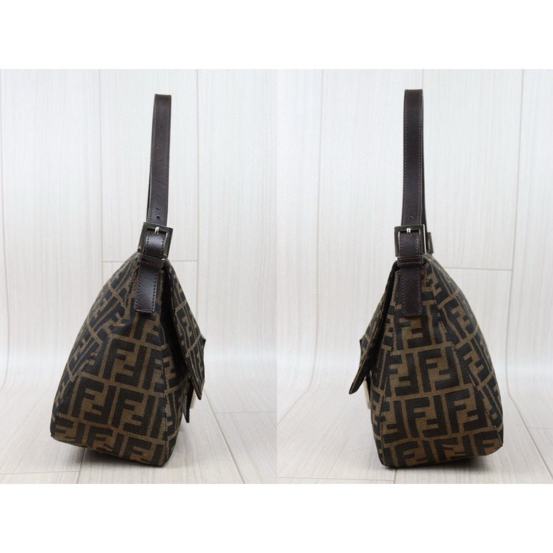 Very Good ( Rank A) ｜ FENDI Zucca Mamma Baguette Shoulder Bag ｜V24111411