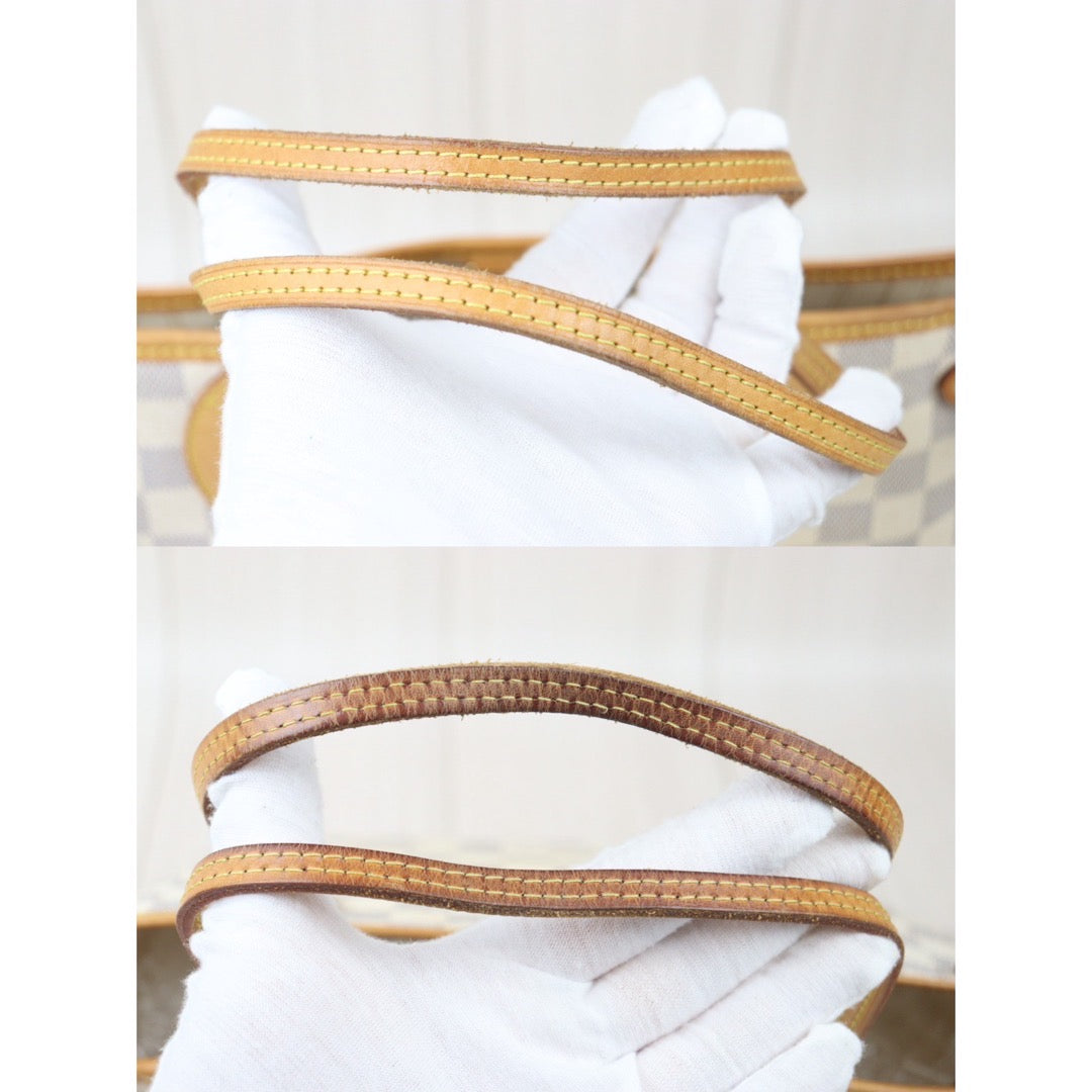 Rank AB ｜LV Damier Azur nevefull PM Shoulder Bag  With Pouch｜P24071107