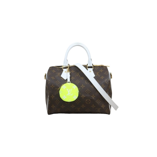 Very Good ( Rank A) ｜ LV Monogram Speedy Bandouliere  25 Hand Bag With Shoulder Strap Tennis Limited Edition｜P25082715