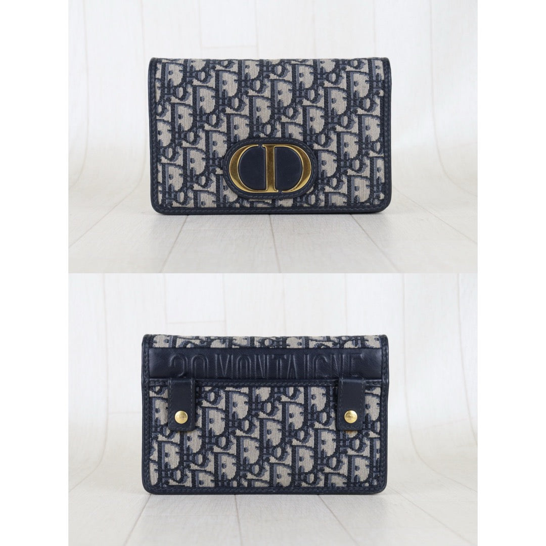 Good ( Rank AB)｜ Dior Trotter Montaige Oblique Shoulder Bag Waist Pack Clutch ｜S25121508