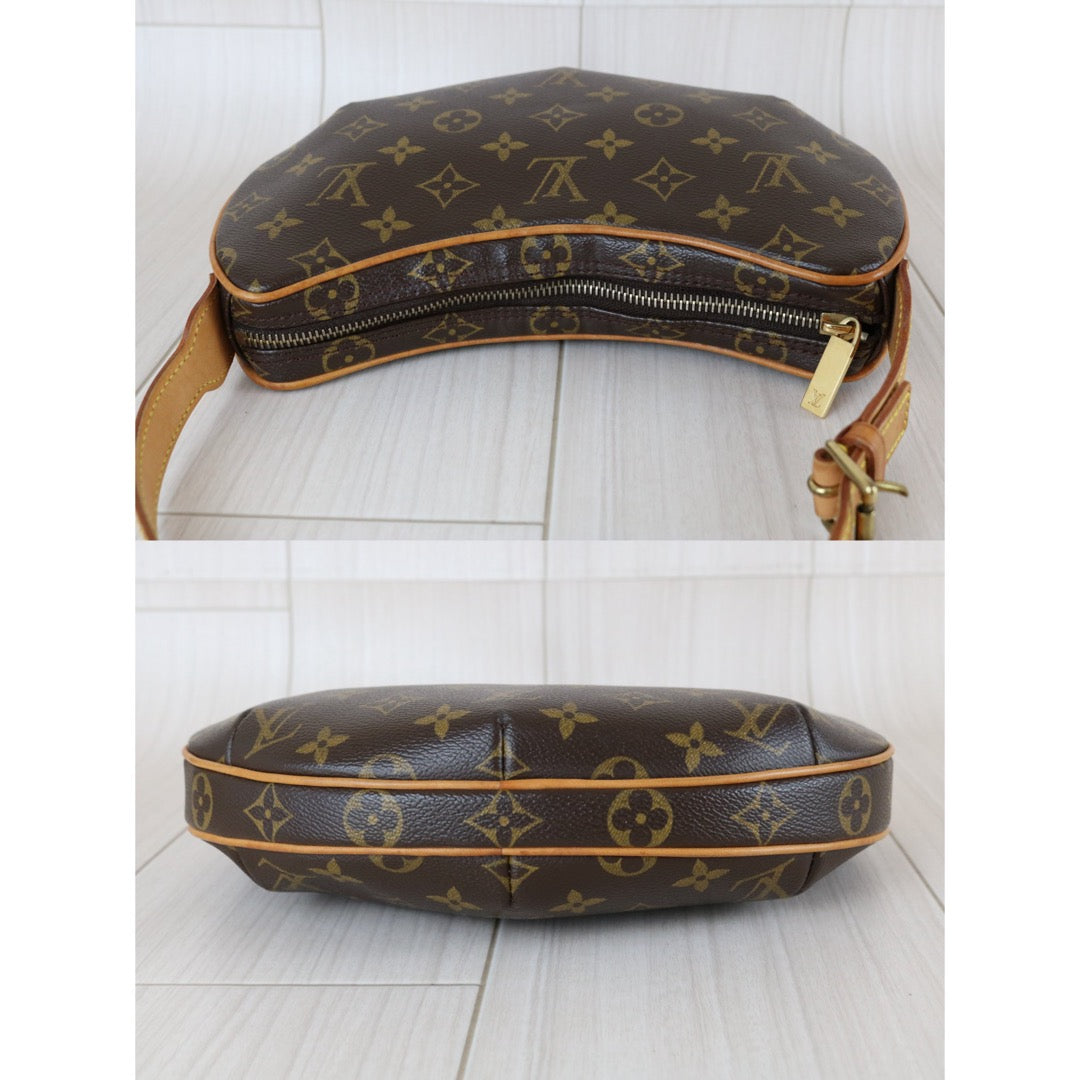 Good ( Rank AB)｜LV Monogram Pochette Croissant PM Shoulder Bag｜S25122302