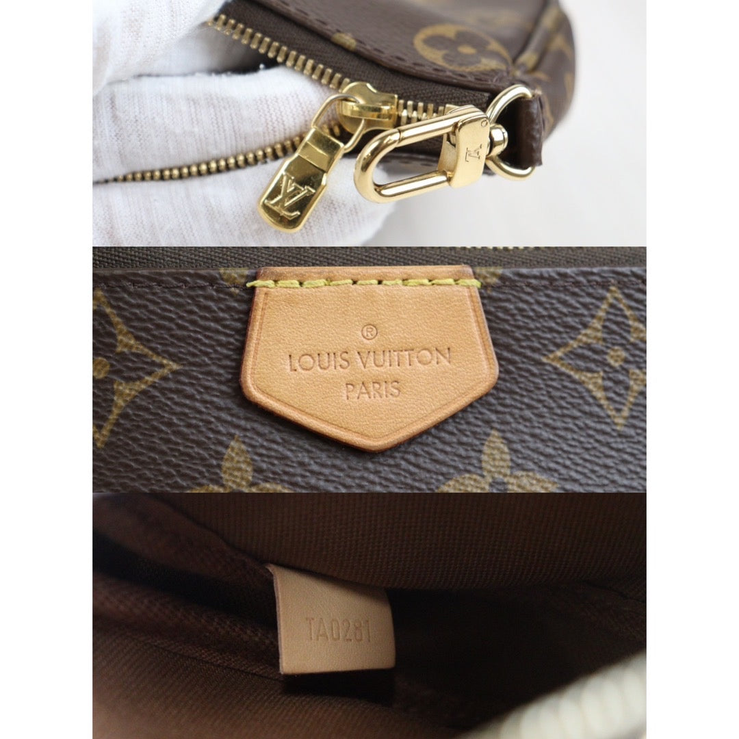 Rank A ｜ LV Monogram Multiti Pochette Accessoire｜23102816
