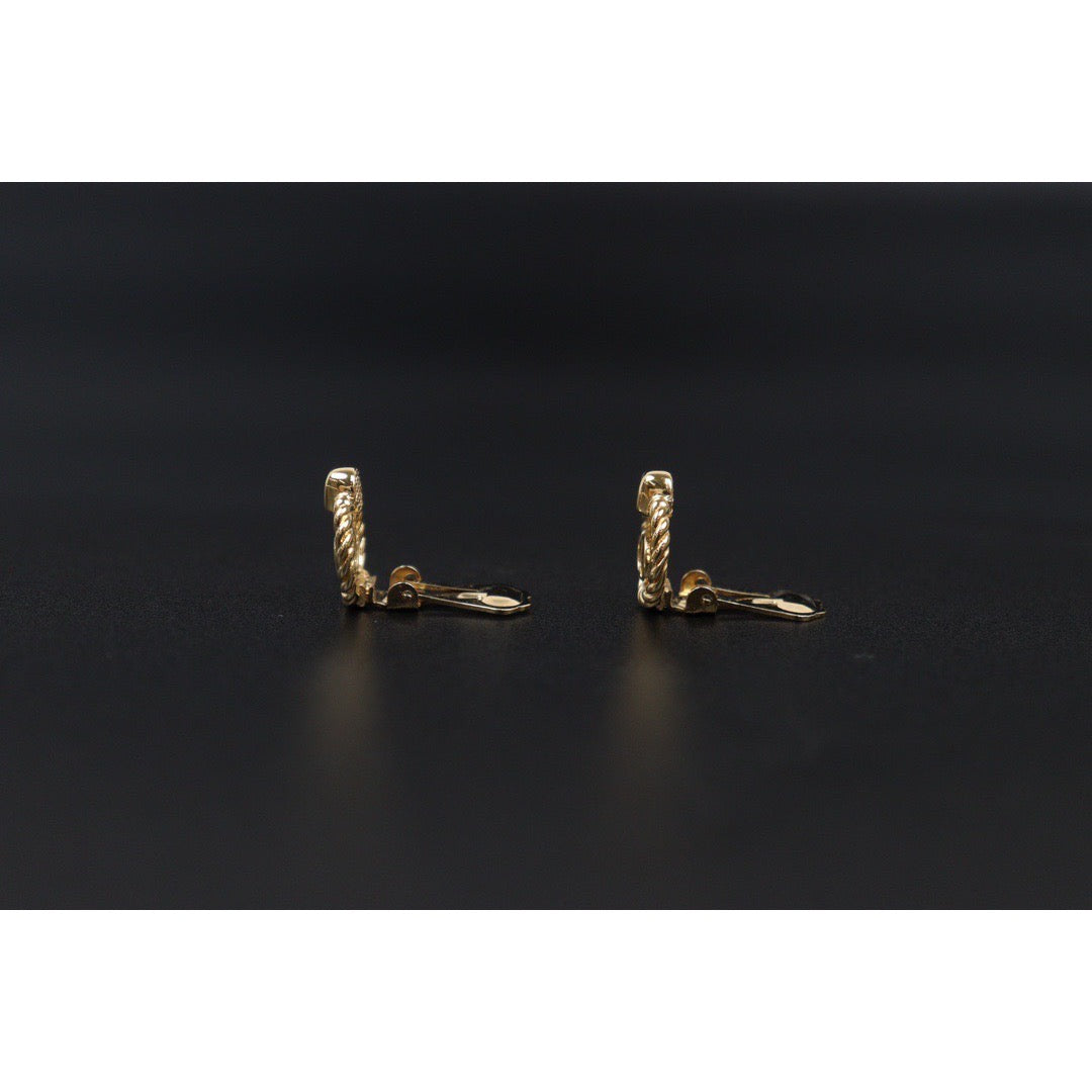 Very Good ( Rank A) ｜ Dior CD Earring Gold Plated｜24050926