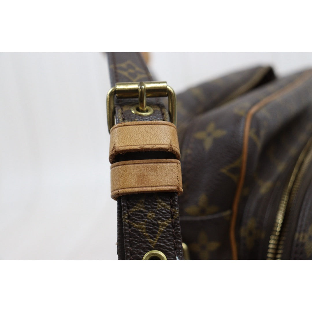 Include Entrupy Certificate of Authenticity｜Fair ( Rank B) ｜ Louis Vuitton Monogram Nile Shoulder Bag｜26011307
