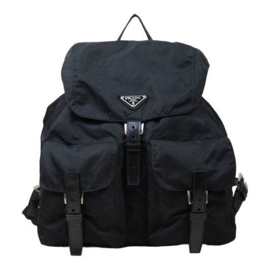 Rank AB｜Prada Nylon Backpack Medium Black｜24061328