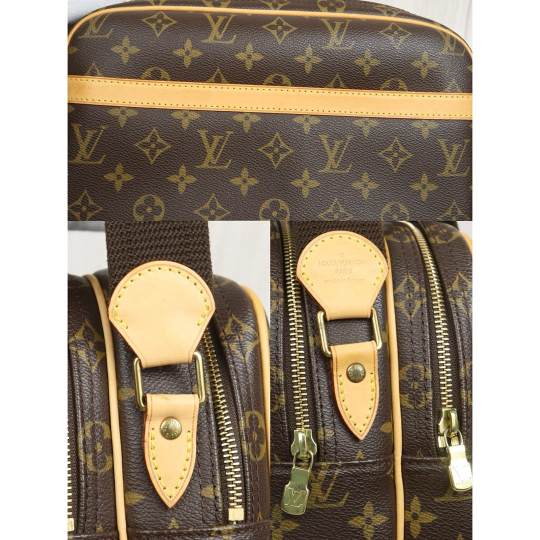 Include Entrupy Certificate of Authenticity｜Very Good ( Rank A) ｜ Louis Vuitton Monogram Reporter PM Shoulder Strap｜26082803