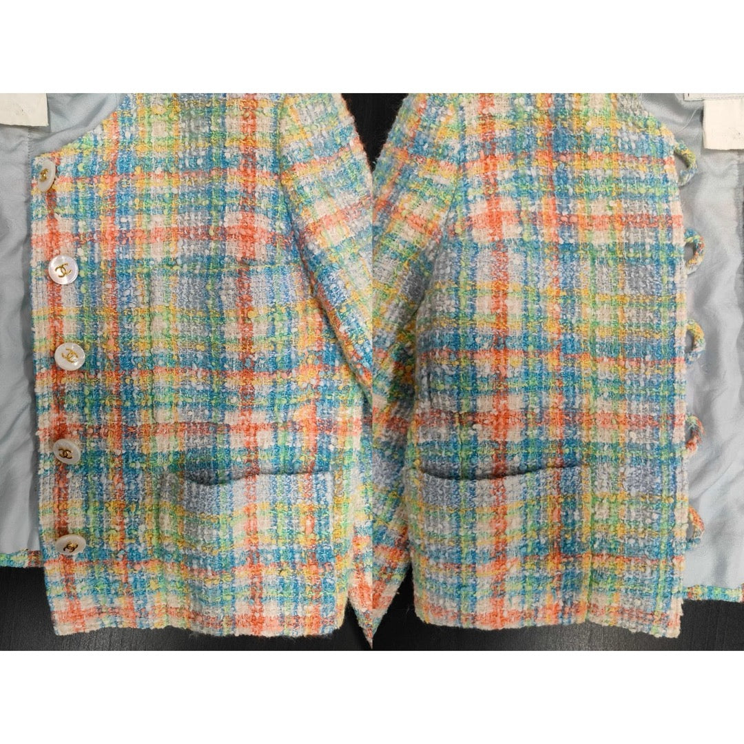 Very Good ( Rank A) ｜ CHANEL 97P Cotton Wool Boutique Coat 36 size  ｜W25102102