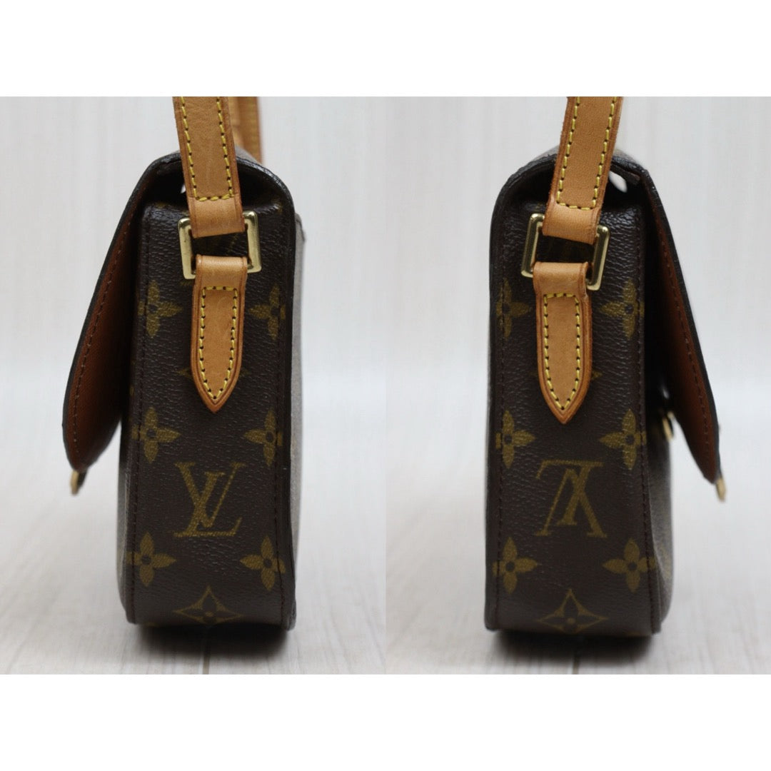 Include Entrupy Certificate of Authenticity｜Good ( Rank AB)｜ Louis Vuitton Monogram Saint Cloud PM Shoulder Bag ｜26031907