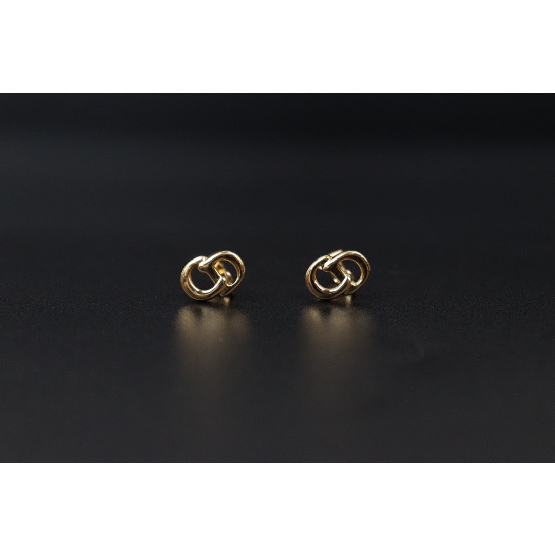 Rank A ｜ Dior CD Earring Gold Plated｜24061331