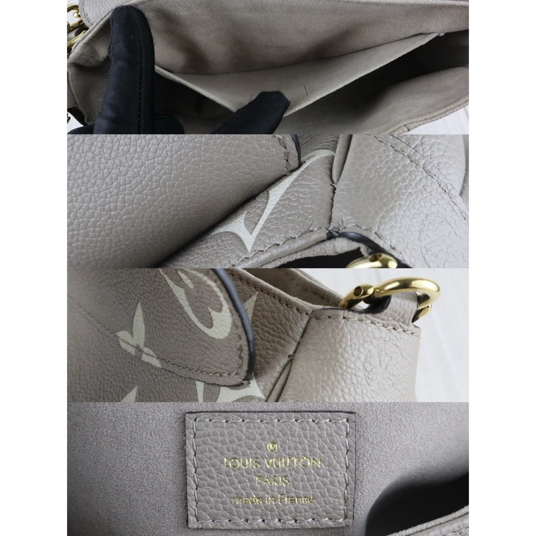 Very Good ( Rank A)｜ LV Monogram Favorite MM Shoulder Bag Etoupe Gray IC Chips Model｜W25110601