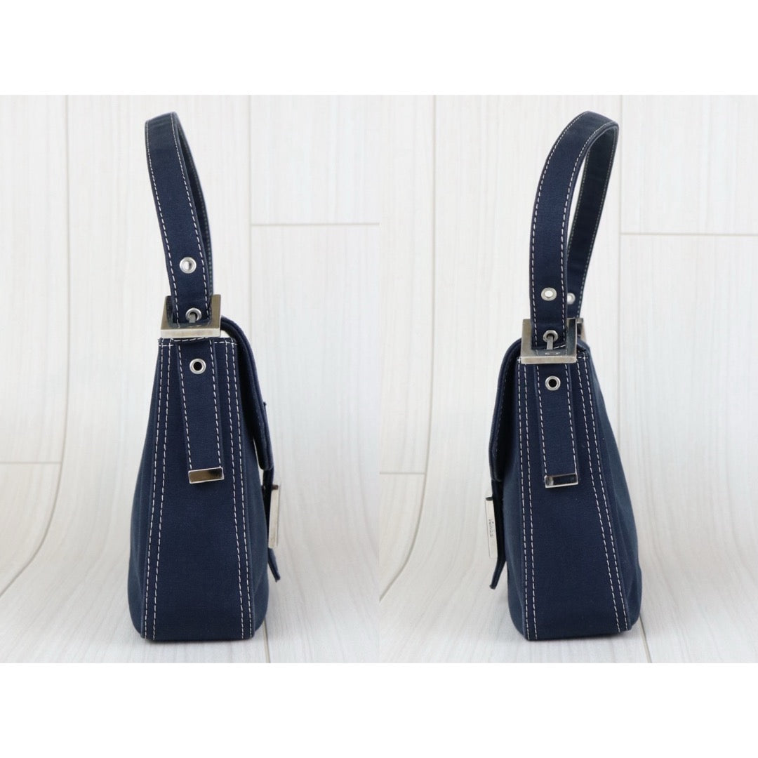 Good ( Rank AB)｜  FENDI Denim Baguette Shoulder Bag  ｜J25060503