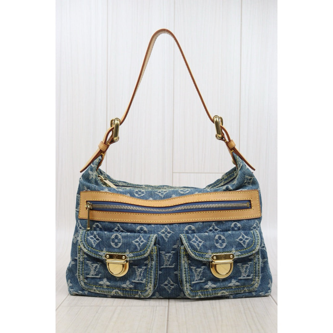 Good ( Rank AB)｜  LV Monogram Baggy Denim Shoulder Bag PM｜25101702