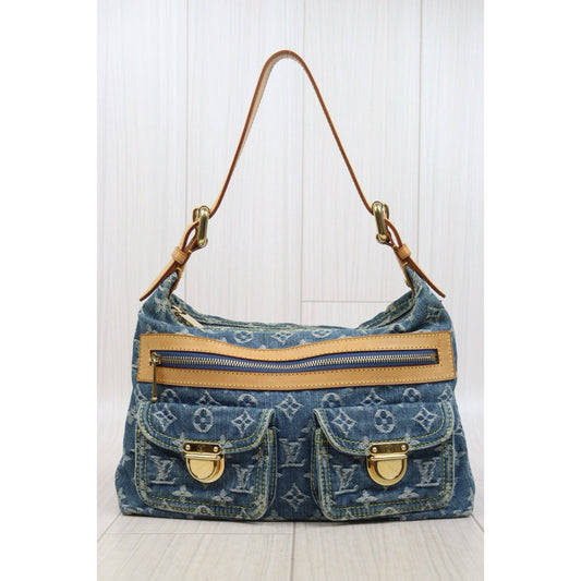 Good ( Rank AB)｜  LV Monogram Baggy Denim Shoulder Bag PM｜25101702