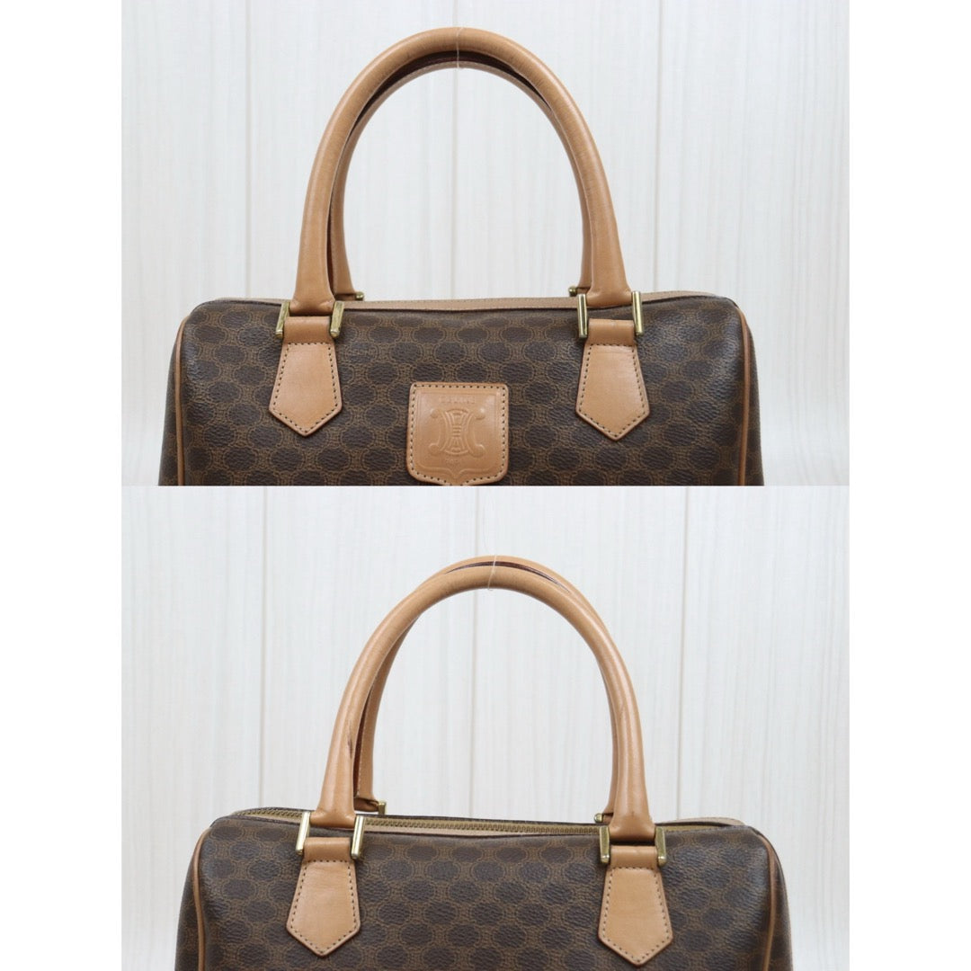 Include Entrupy Certificate of Authenticity｜Good ( Rank AB)｜CELINE Macadam Poston 25  Hand Bag ｜26011902