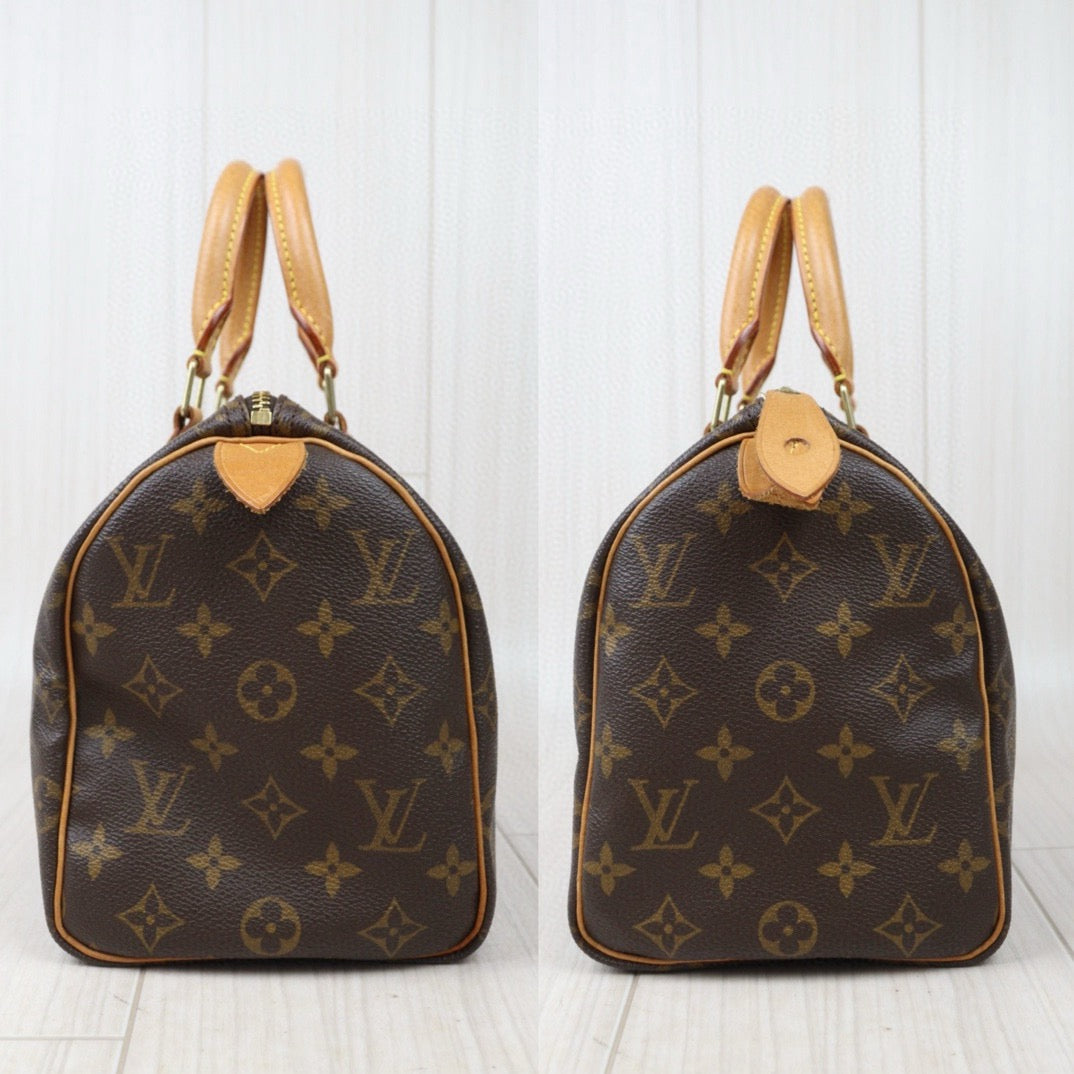Rank AB｜ LV Monogram Speedy 25 Hand Bag ｜24072305
