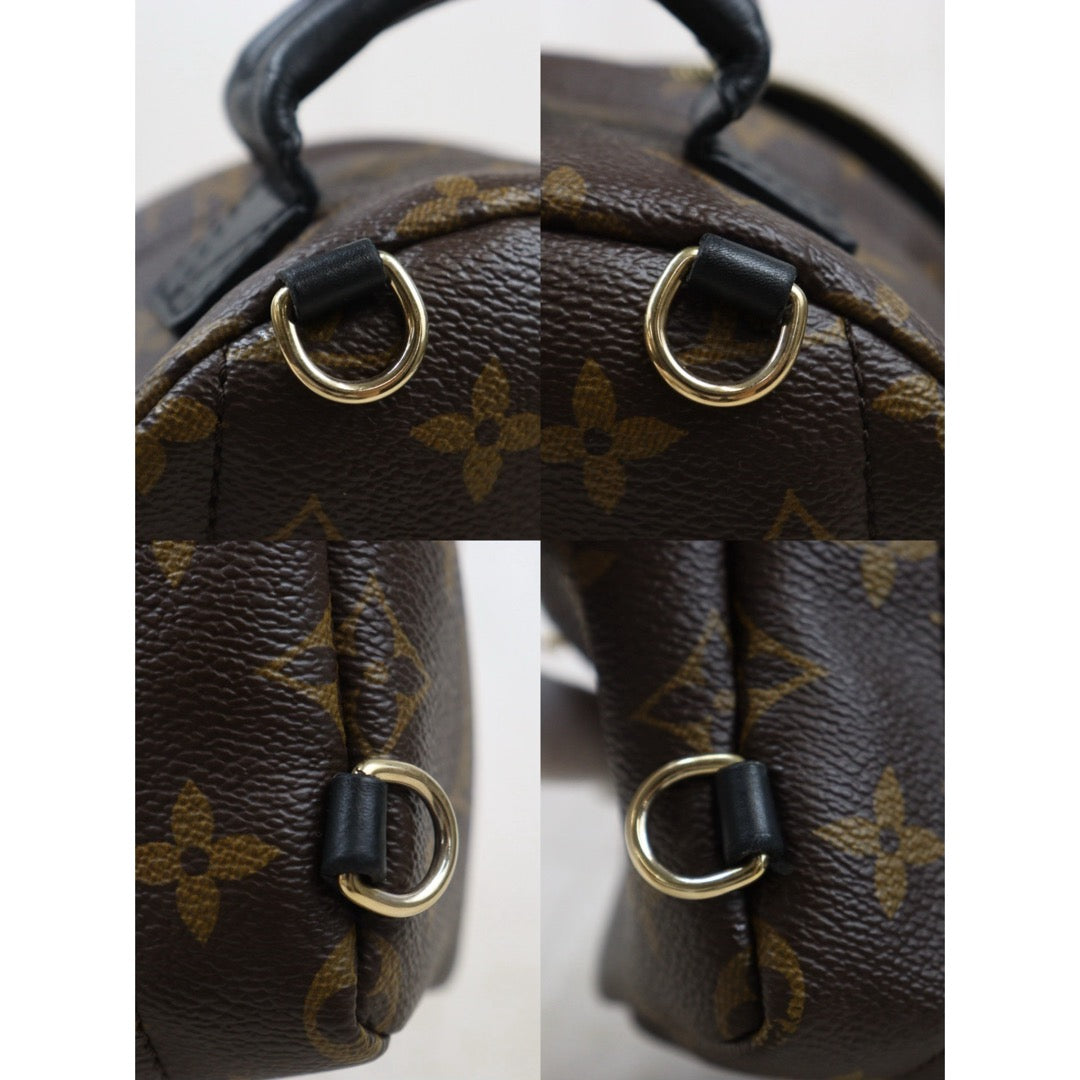 Very Good ( Rank A) ｜  LV Monogram Coated Canvas Mini Palm Springs Backpack｜25082207