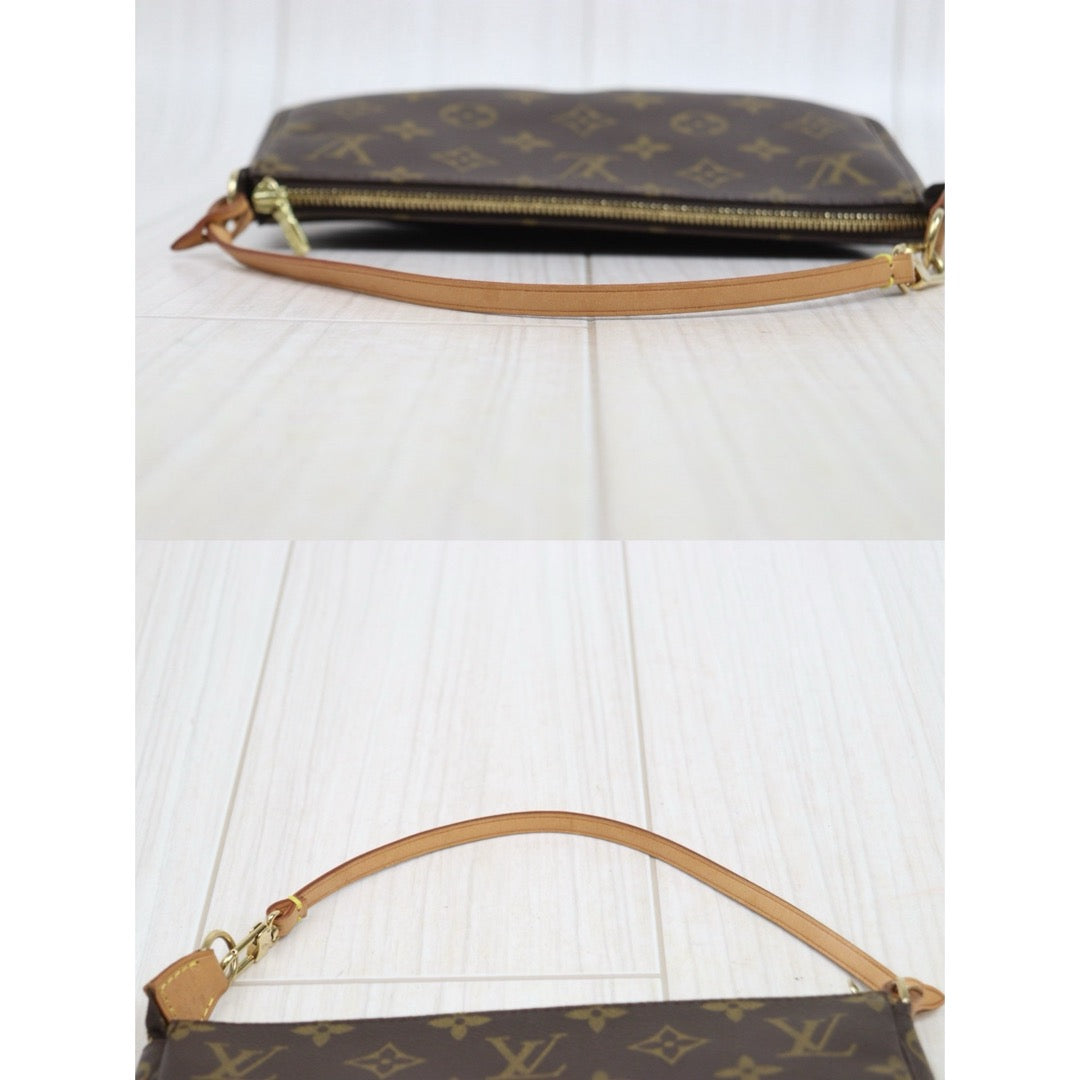 Include Entrupy Certificate of Authenticity｜Good ( Rank AB)｜Louis Vuitton Monogram Pochette Accessoires ｜26052706